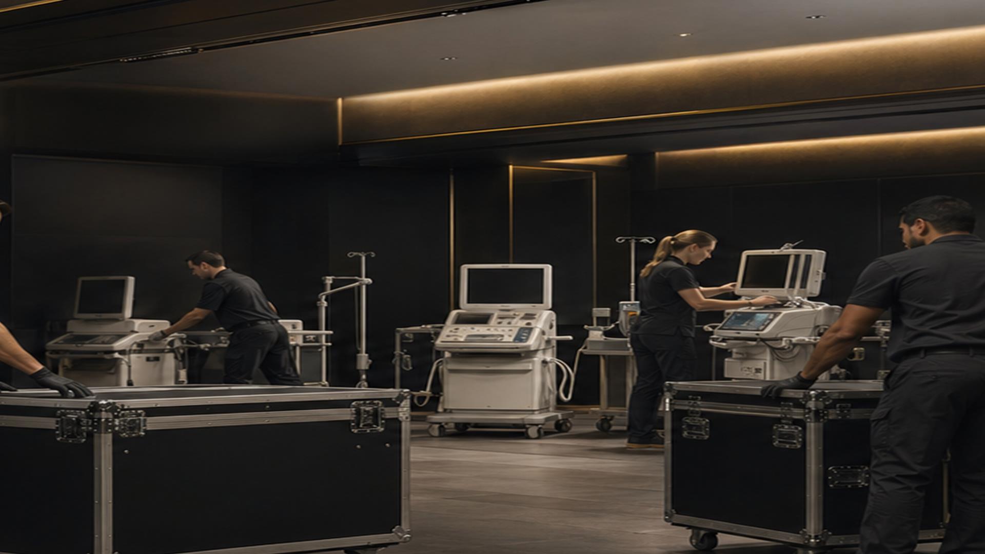 Medical equipment asset logistics